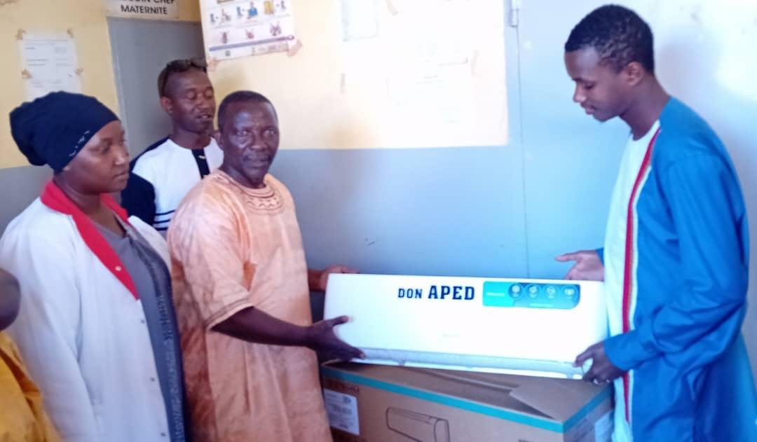 Donation d'un climatiseur à la maternité de Dalaba centre